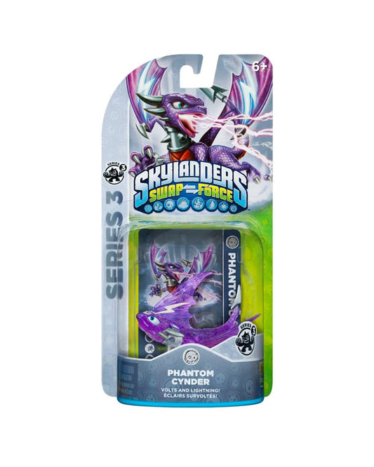 ACTIVISION Skylanders SWAP Force Phantom Cynder Character - Purple - Model 84661 - Plastic Material