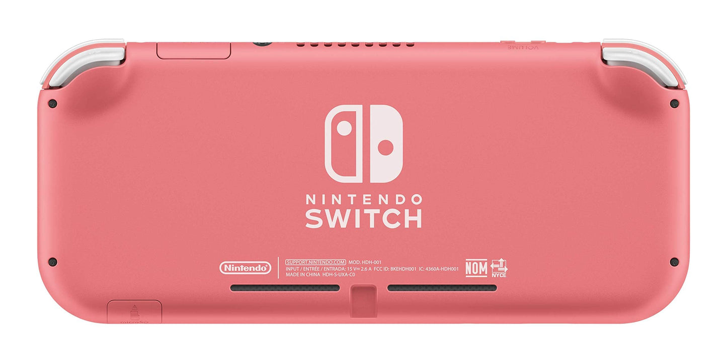 Nintendo Switch Lite - Handheld Console - Coral Color - Model HDHSPAZAA