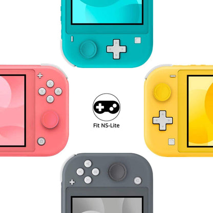 Ferkurn Joystick Replacement Caps - 8 PCS Thumb Grip Covers for Switch OLED & Lite, Pink, Model Re-Caps-01-Pink