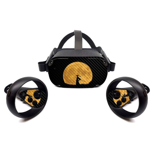 MightySkins Carbon Fiber Skin for Oculus Quest - Samurai | Protective  Durable Textured Carbon Fiber Finish | Easy to Apply  Remove  and Change Styles | Made in The USA