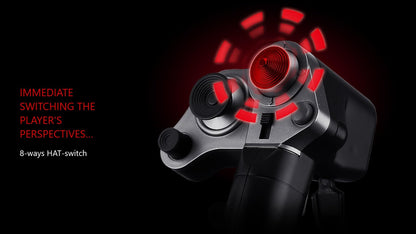 Flashfire Cobra V5 Flight Simulation Joystick - Model JS-3401V, Precision Control, Ergonomic Design, Ideal for Gamers