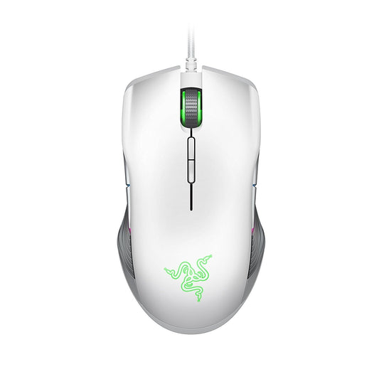 Razer Lancehead TE Gaming Mouse - 16,000 DPI, Chroma RGB, 8 Programmable Buttons, Mercury White, Model RZ01-02130200-R3M1