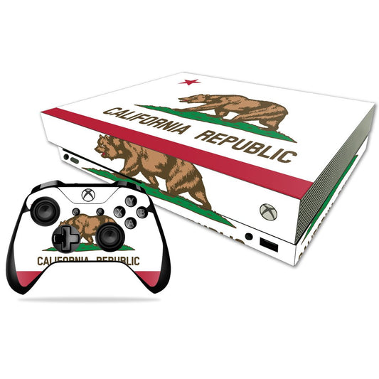 MIGHTY SKINS MightySkins Skin for Xbox One X - California Flag Decal Wrap, Durable, Easy to Apply, Made in USA