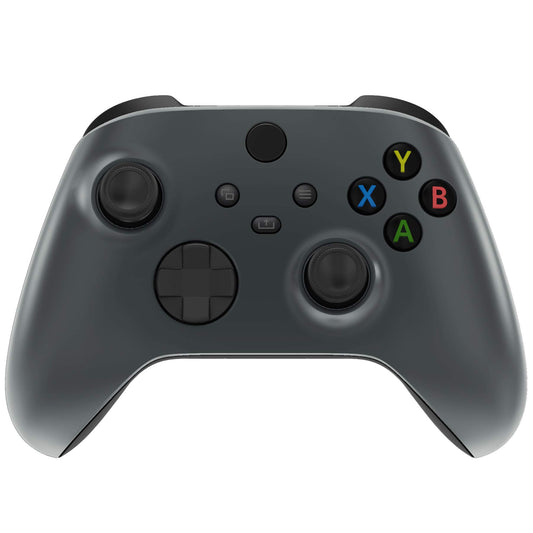 eXtremeRate Replacement Shell for Xbox Series X & S Controller - Personalize Your Control - Steel Gray Custom Cover Gaming Case 