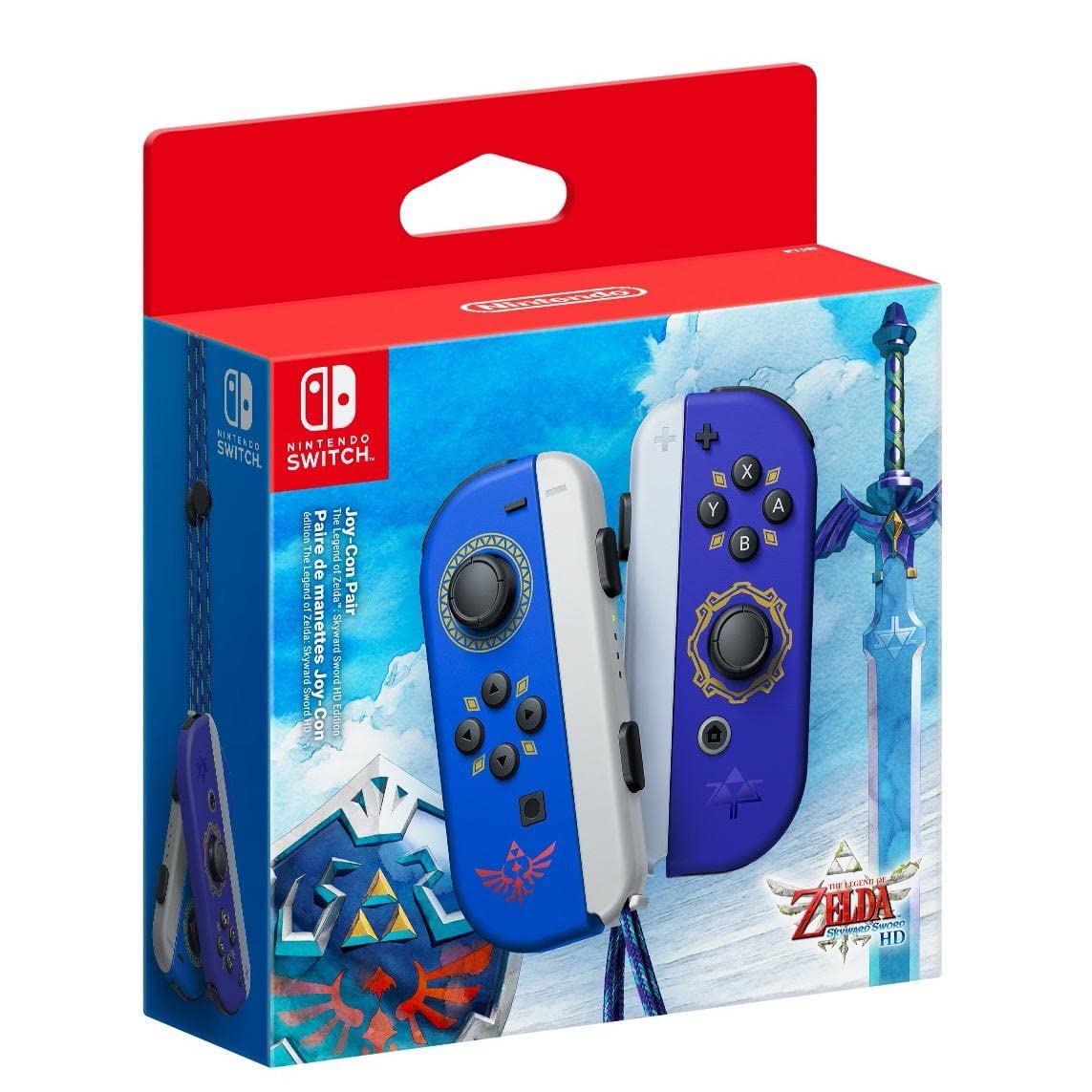 Nintendo Joy-Con (L)/(R) - The Legend of Zelda: Skyward decorative item HD Edition - Switch