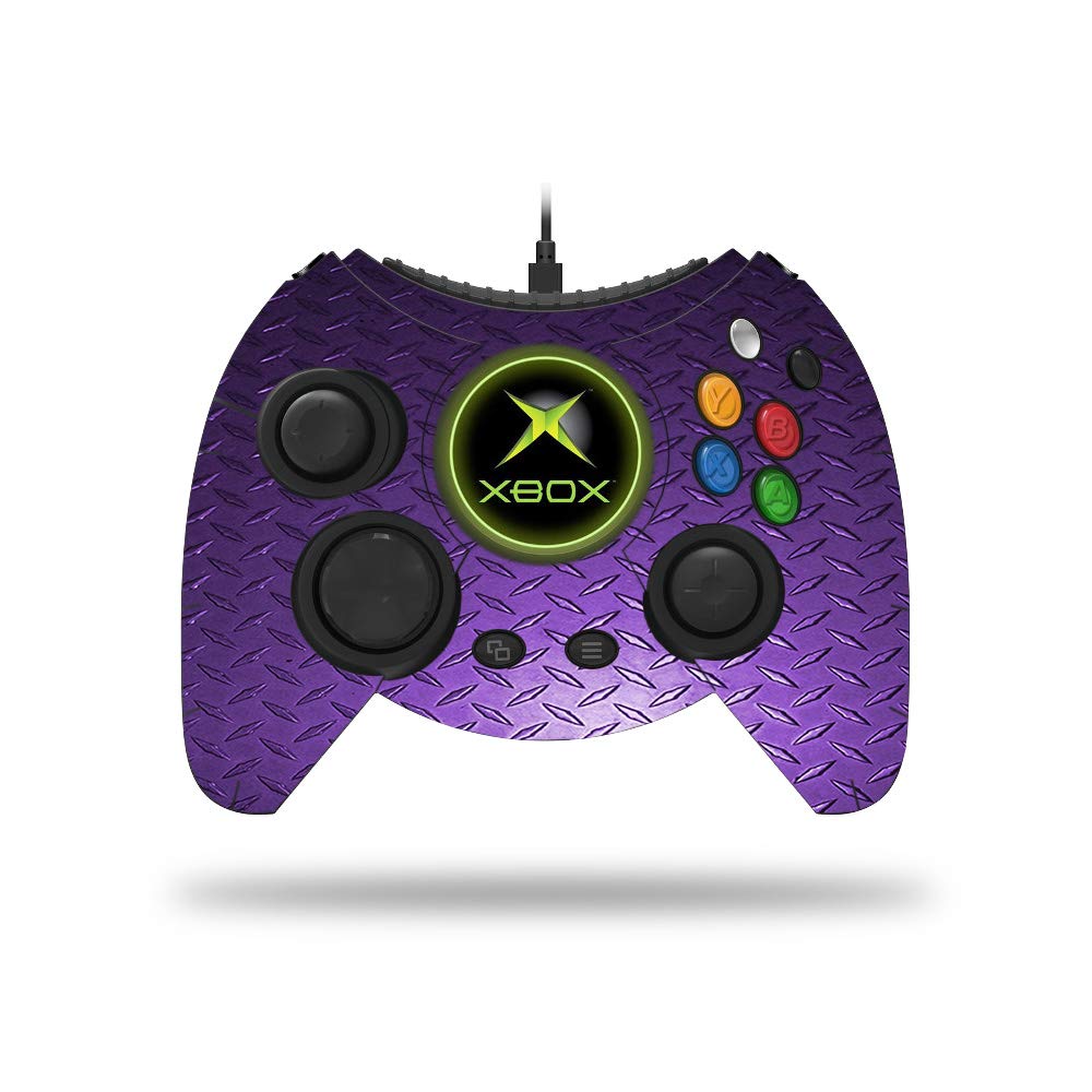 MIGHTY SKINS Xbox One Controller Skin - Purple Diamond Plate | Durable Vinyl Wrap, Easy to Apply and Remove, Made in USA