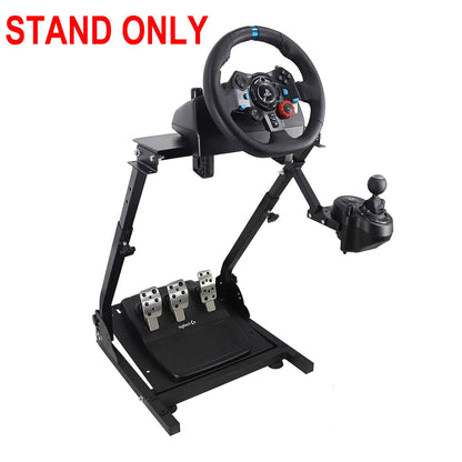 YXHARD Racing Wheel Stand - Adjustable & Foldable, Compatible with Logitech G25/G27/G29/G920, Size A