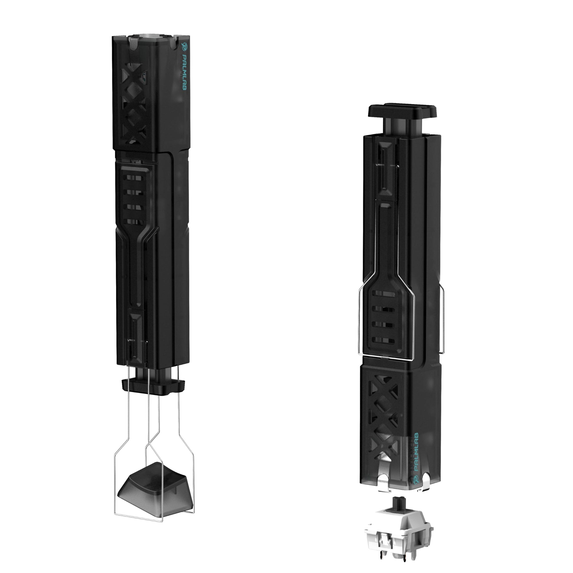 PALMLAB 2-in-1 Switch Puller and Keycap Puller with 4-Claw Grip  One-Press Eject Design for Fast & Stable Removal from Gaming Keyboards