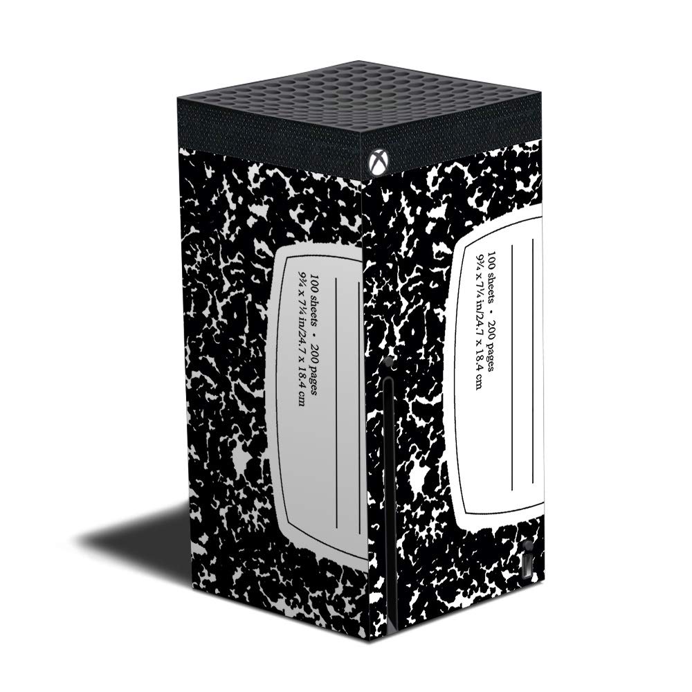 MIGHTY SKINS Skin Compatible with Xbox Series X - Composition Book | Protective  Durable  and Unique Vinyl Decal wrap Cover | Easy to Apply and Change Styles | Made in The USA