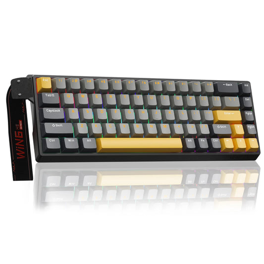 AULA WIN68 HE MAX - Hall Effect Gaming Keyboard with Magnetic Switch  Adjustable Actuation Fast control button Mode  8KHz Polling Rate  RGB Backlit Wired Mechanical Gaming Keyboard 60 Percent