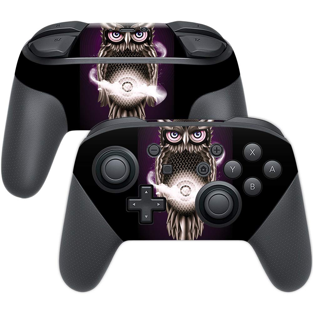 MIGHTY SKINS Nintendo Switch Pro Controller Skin - Chimera Night | Durable Vinyl Decal | Easy to Apply & Remove | Model: NISWPCOI-Chimera Night
