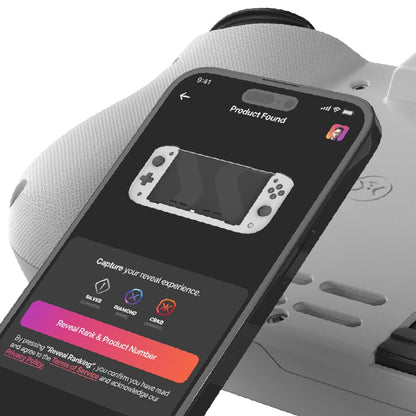 CRKD Nitro Deck - Handheld Controller for Nintendo Switch & OLED, Zero Stick Drift, 1.77x10x4.41 inches, White, Model 23ND-WW-WH-ST