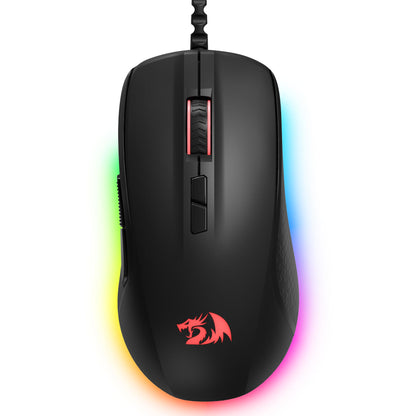 Redragon Wired Gaming Mouse M718-AIR - 12800 DPI, RGB Backlit, 7 Programmable Buttons, Cool Corded Optical Design for PC/Laptop/Gamer