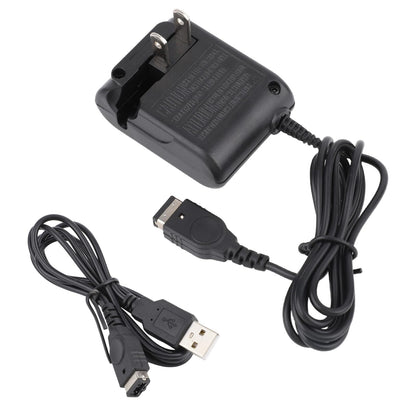 BTFO Gameboy Advance SP Charger Kit - Black Portable Wall Charger & Data Cable for DS/GBA SP Systems, Model G29112