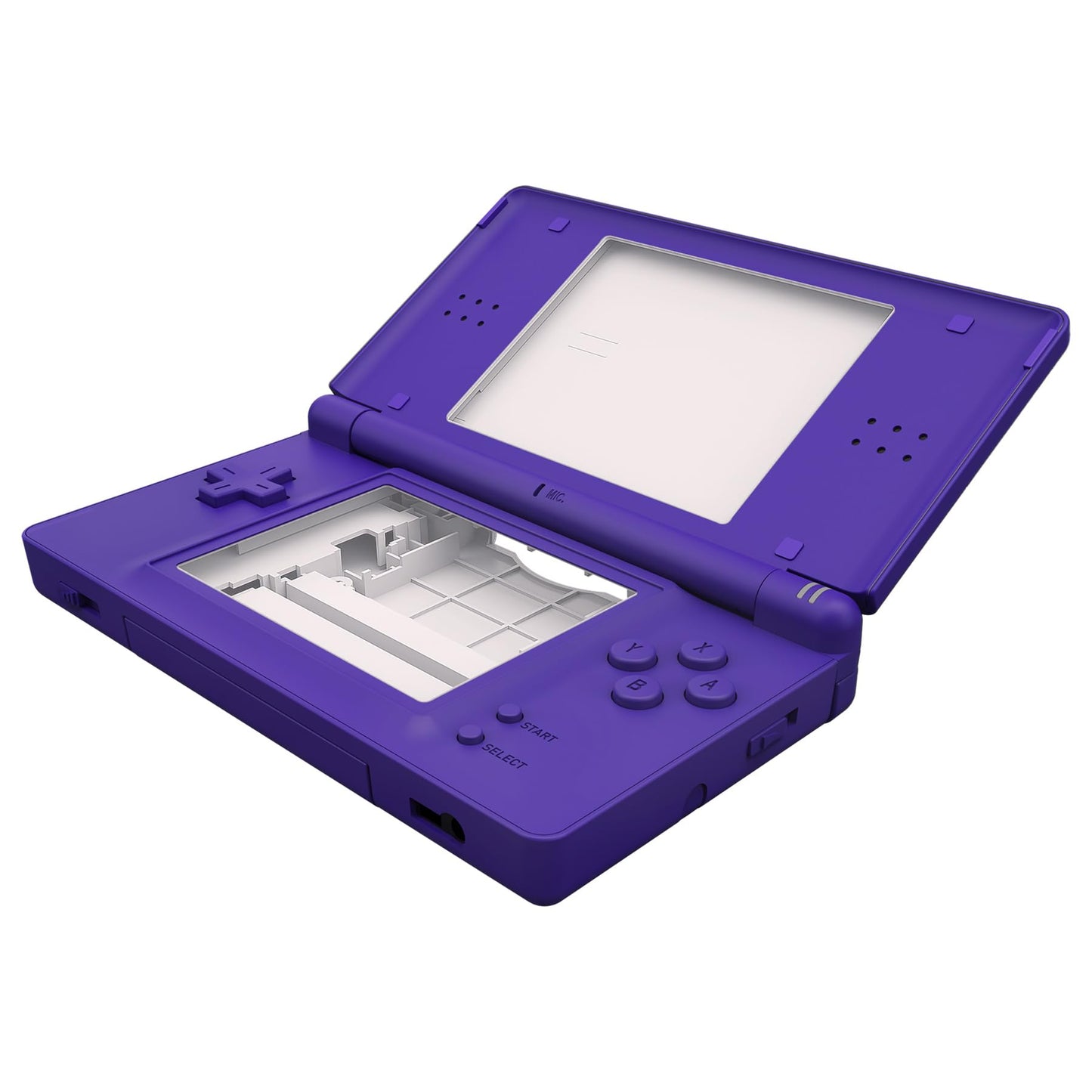 eXtremeRate Purple Replacement Full Housing Shell for Nintendo DS Lite  Custom Handheld Console Case Cover with Buttons  Screen Lens for Nintendo DS Lite NDSL - Console NOT Included