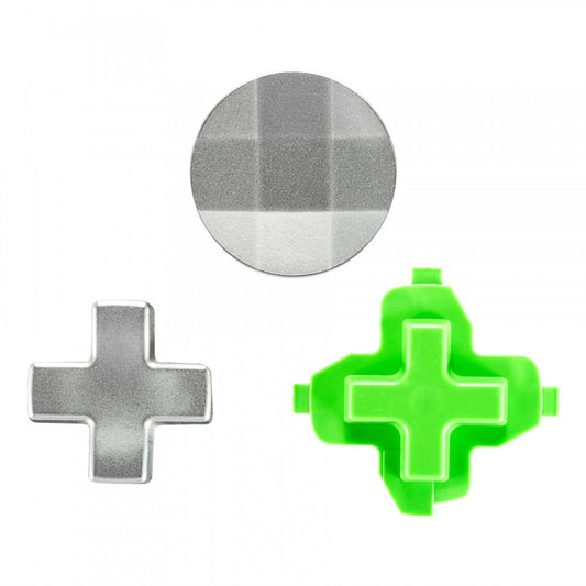 eXtremeRate 3 in 1 Magnetic Metal Stainless Steel D-Pads Kits Replacement Parts Video Games Accessories for Xbox One Xbox One Elite Xbox One S X Xbox One Elite Series 2  Elite 2 Core Controller