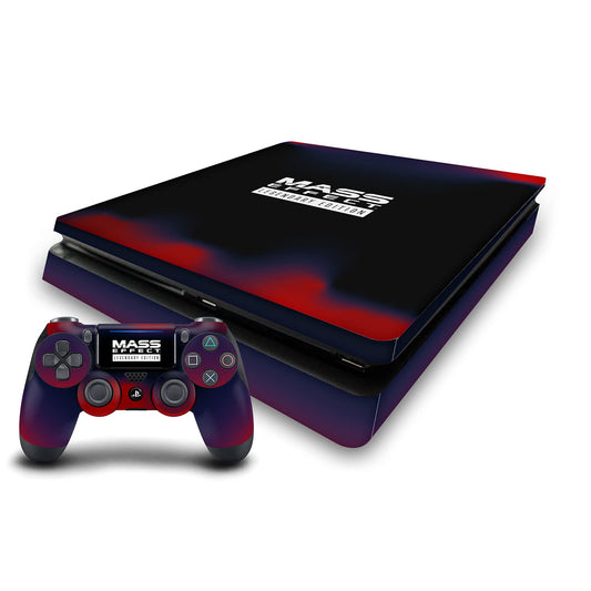 Head Case Designs Officially Licensed EA Bioware Mass Effect Logo Legendary Graphics Vinyl Sticker Gaming Skin Decal Compatible With Sony PlayStation 4 PS4 Slim Console and DualShock 4 Controller