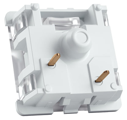 Glorious Kailh Speed Silver Mechanical Keyboard Switches - Ultra-Fast Linear 120-Pack for Competitive Gaming