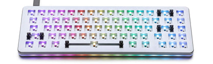 DROP ALT Mechanical Keyboard - 65% Gaming Keyboard, Hot-Swap Switches, RGB Backlighting, Barebones, Space Gray, Model MDX-31827-7