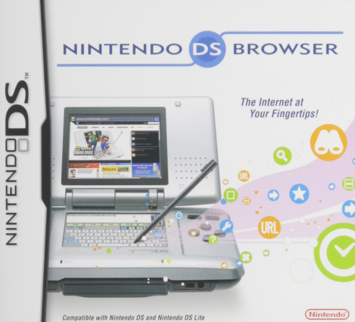 Nintendo DS Browser - Model 045496738747 for Seamless Internet Access on Nintendo DS
