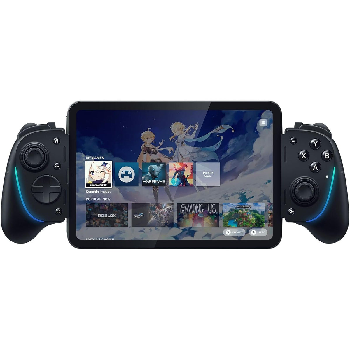 Razer Kishi Ultra Gaming Controller for Android  iPhone 15 & 16 Series  iPad Mini A17 Pro & 6 (USB C): Pro Controls - Ergonomic Grip - Stream PC  Xbox  PS5 Games on Mobile  Phone  Tablet (refurbished)