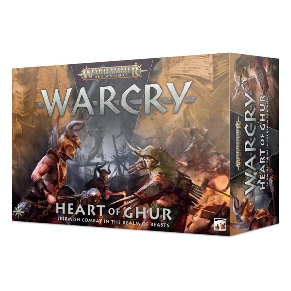 Games Workshop Warhammer Warcry - Heart of Ghur, One Size, Green/Brown/Dark Grey, Model 111-01