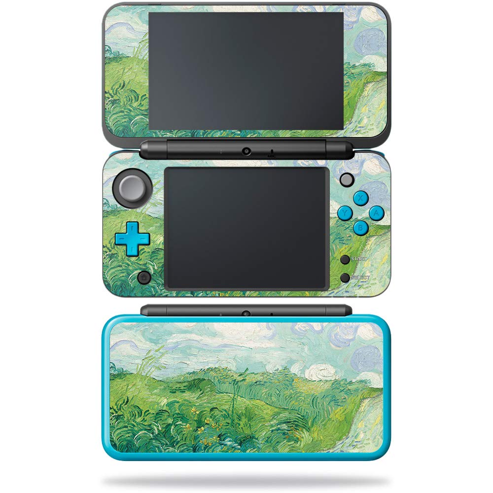 MIGHTY SKINS Nintendo New 2DS XL Skin - Green Wheat Fields, Durable Vinyl Decal, 6.8 x 3.3 x 0.4 inches, Easy to Apply
