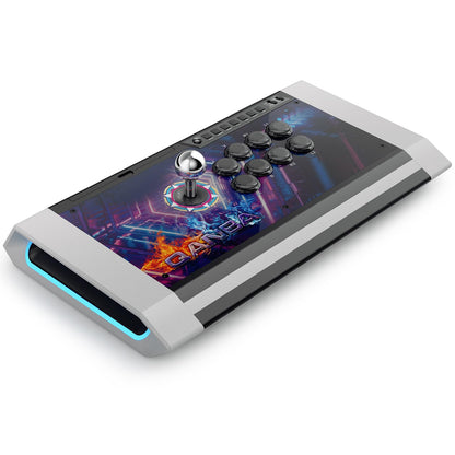 qanba Q3 Obsidian Silent Arcade Joystick - Multifunction Edition for PC, Black, Model Q3MF-GV