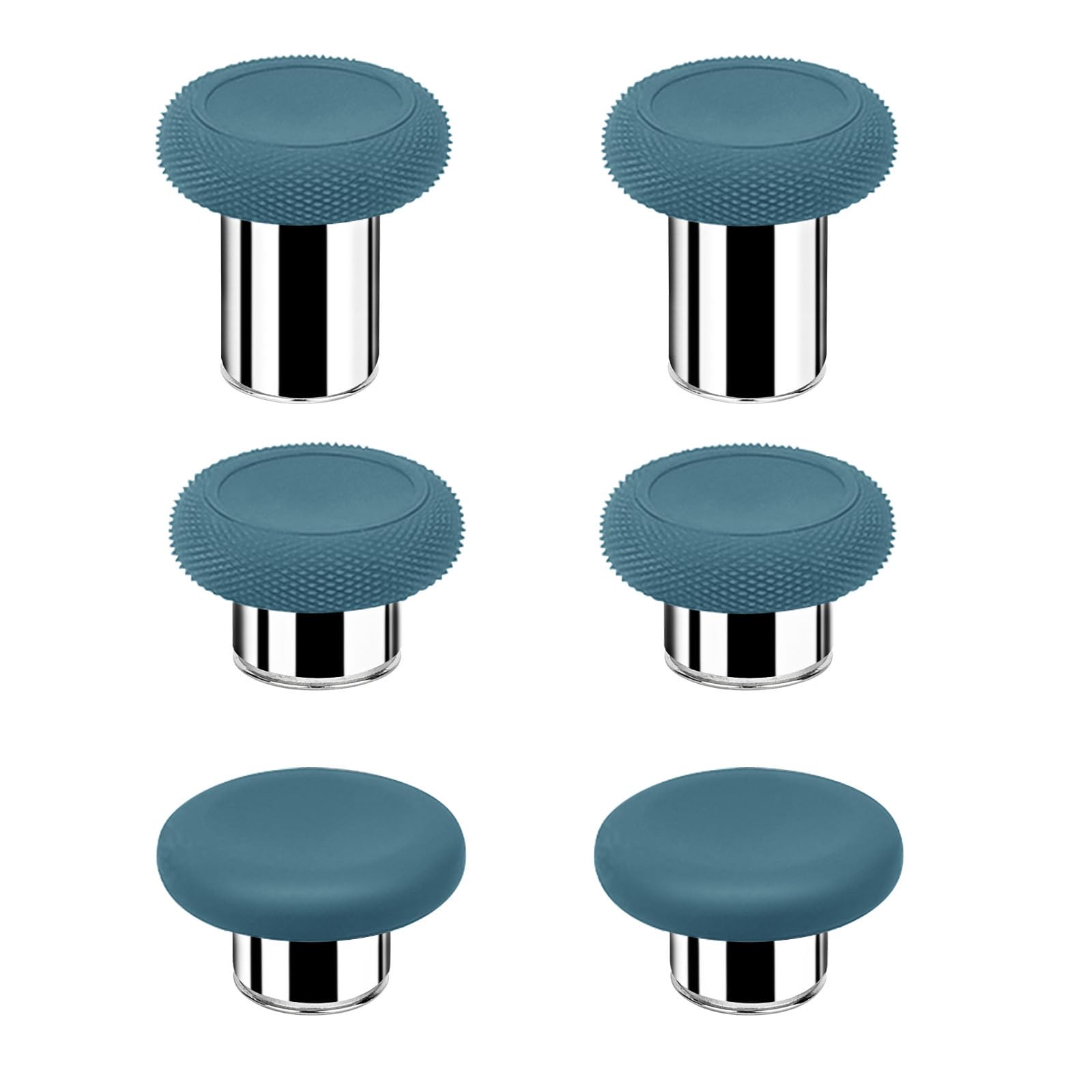 Elite Series 2 Thumbsticks - 6 in 1 Magnetic Joysticks for Xbox Elite Controller Series 2 Core(Model 1797)  Accessories Replacement Included 2 Tall  2 Standard  2 Classic (Mineral Blue)