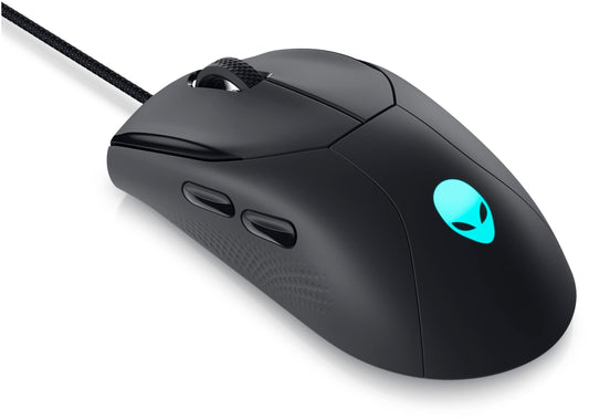 Dell Alienware AW320M Wired Gaming Mouse - Black, High-Precision, Ergonomic Design