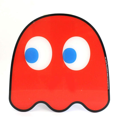 ARCADE1UP Pac-Man Red Ghost Silhouette Light - Plastic Decor Accent in Red