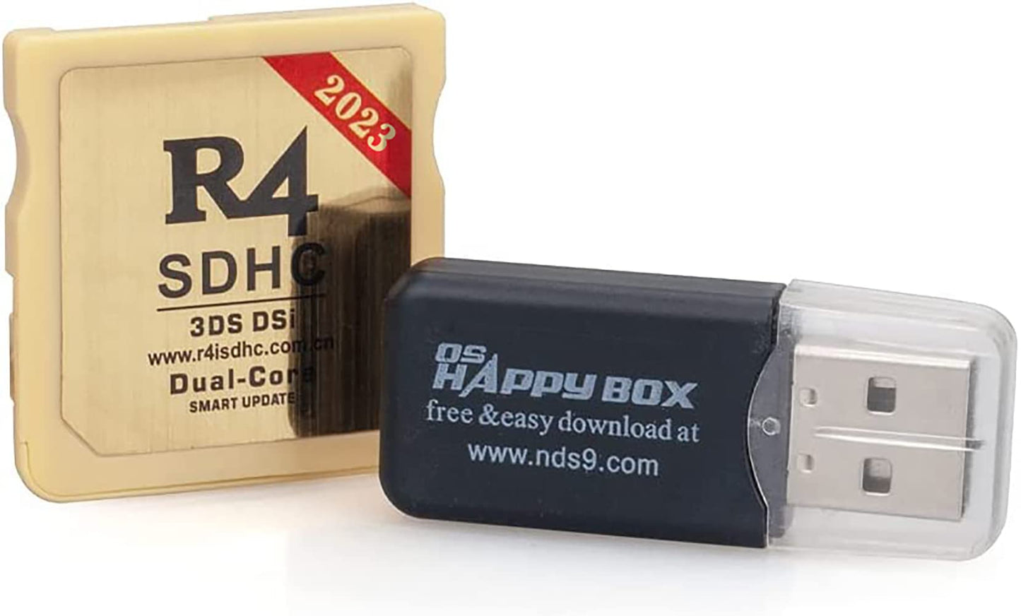 RGEEK R4ISDHC Dual Core SDHC Card Reader - Golden Version 2023