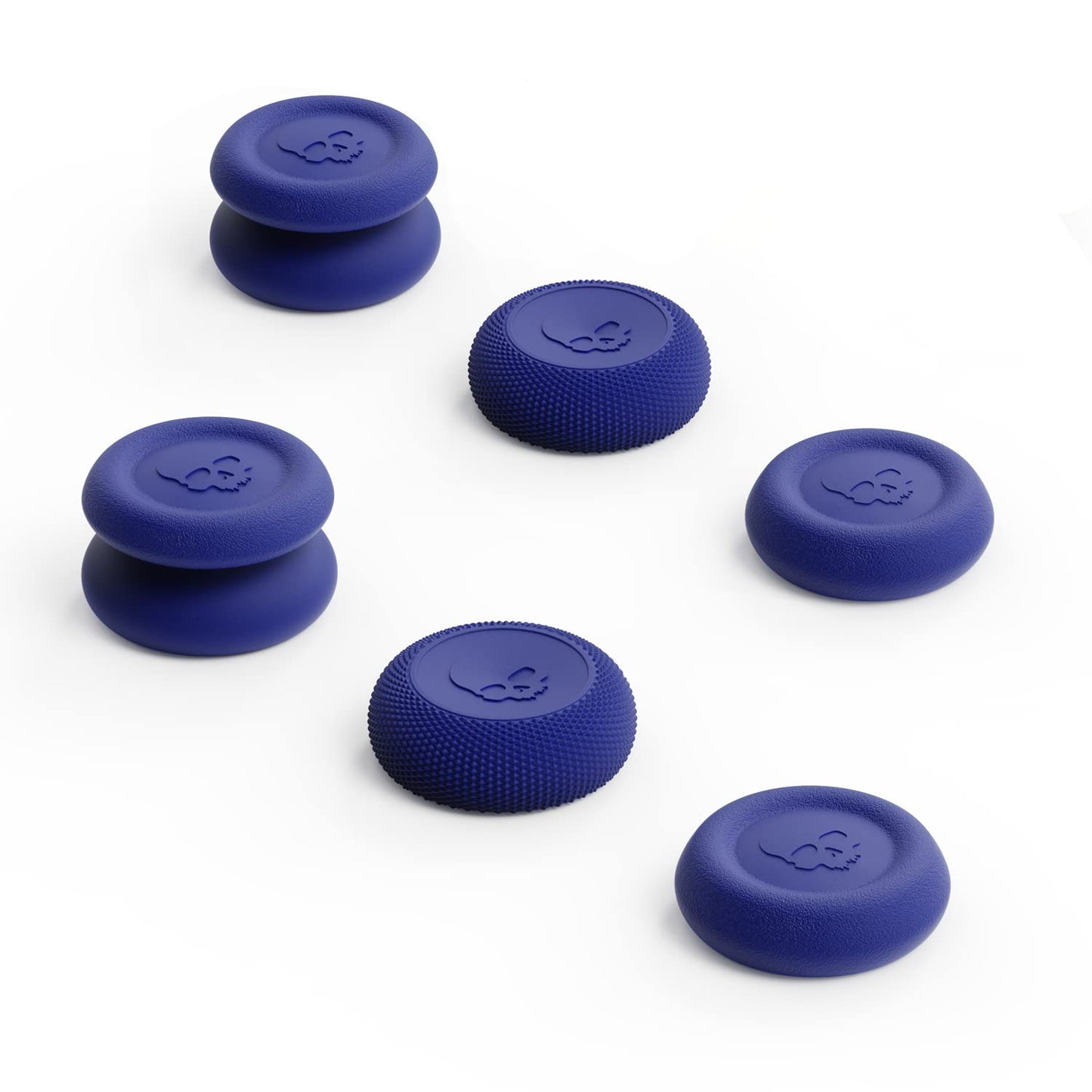 Skull & Co. Skin  CQC and FPS Thumb Grips Joystick Cap Analog Stick Cover for Xbox [XSX/XB1] Controller- Neon Blue  Set of 6