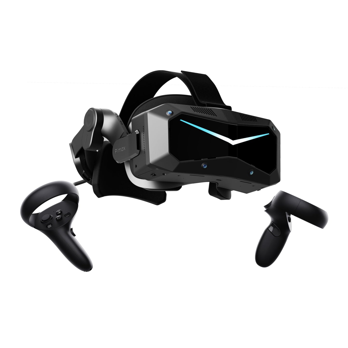 Pimax Crystal Super VR Headset & VR Glasses with Micro-OLED  53 PPD  3840x3552 Per Eye  116 Field of View  Eye Tracking - Ultimate Clarity for Flight & Racing Simulations & Gaming