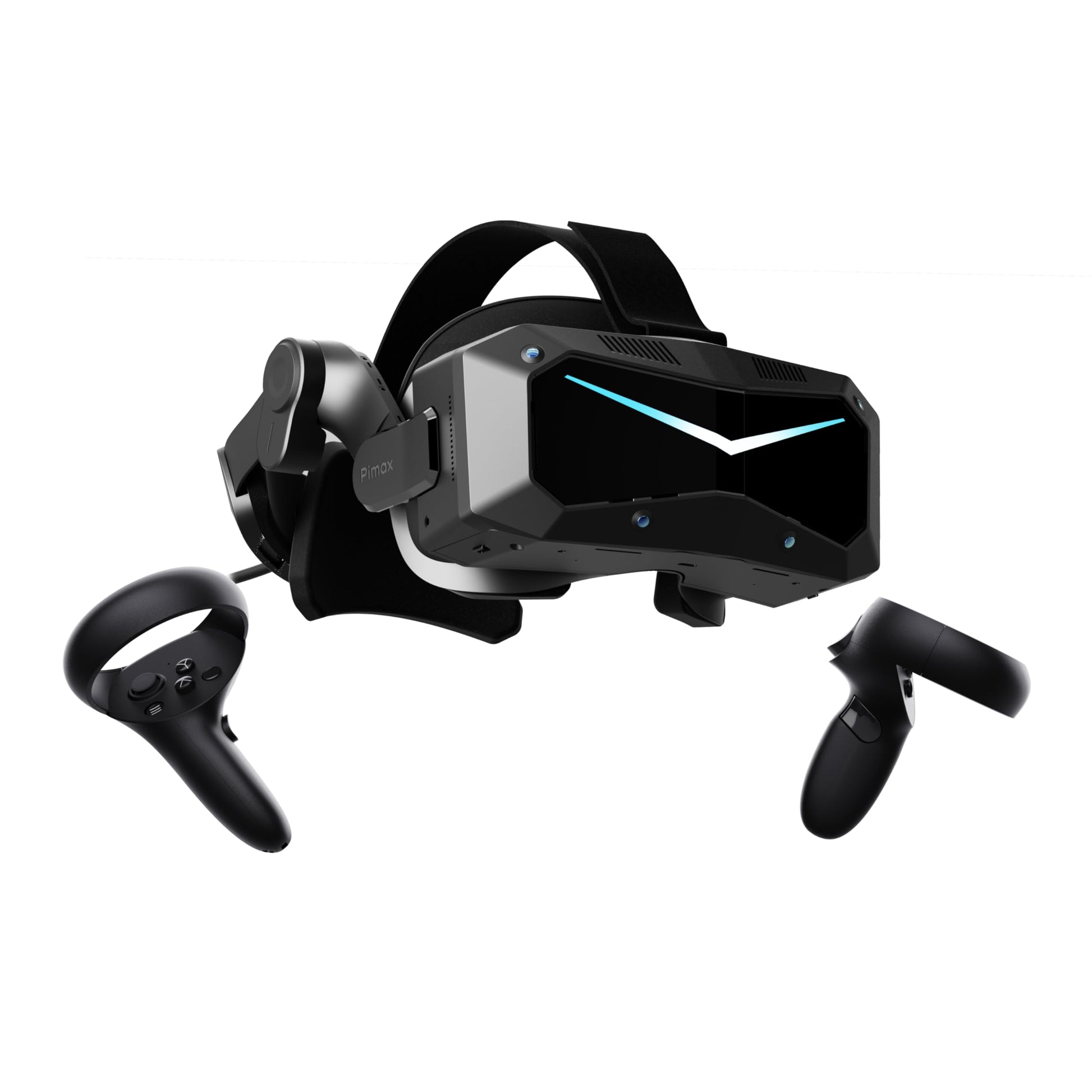 Pimax Crystal Super VR Headset & VR Glasses with Micro-OLED  53 PPD  3840x3552 Per Eye  116 Field of View  Eye Tracking - Ultimate Clarity for Flight & Racing Simulations & Gaming