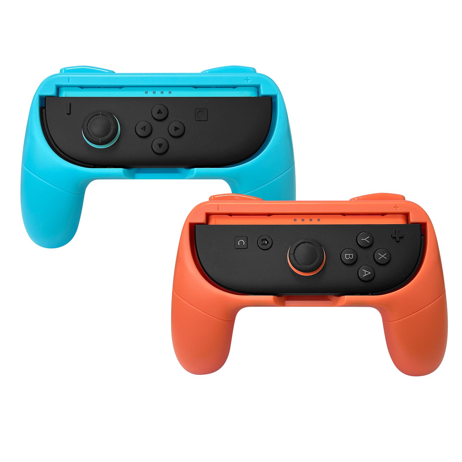 RAVEtone Hand Grips for Nintendo Switch 2 Joy-Con  Ergonomic Joy-Con Controller Grips Handle Kit Accessories for Switch 2 2025 Anti-Slip and Wear-Resistant Comfort Handles 2 Pack