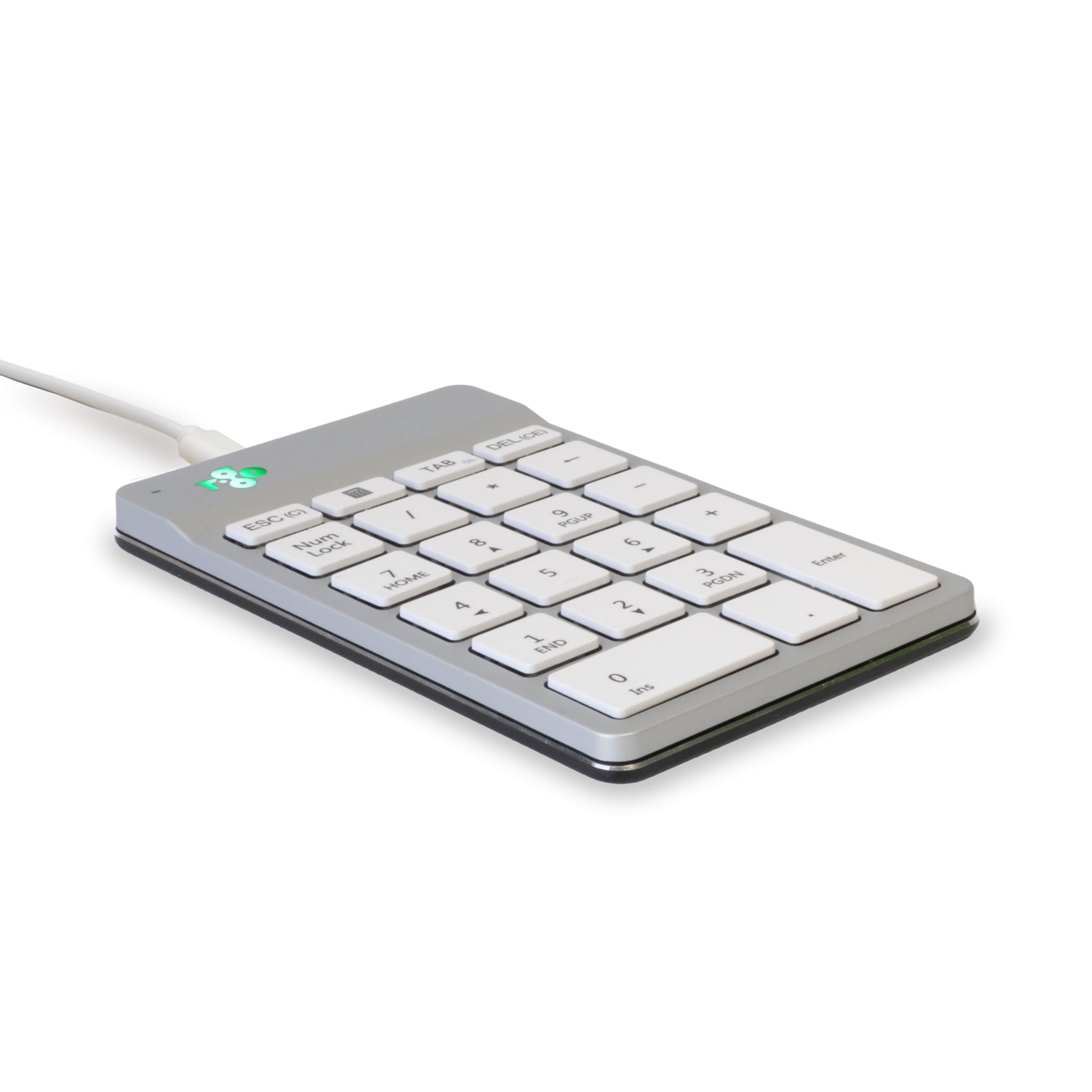 R-Go Number Pad Keyboard, USB-C/A Wired, Mini Numeric Keypad with LED Break Indicator, for Financial Accounting, Data Entry & Ex