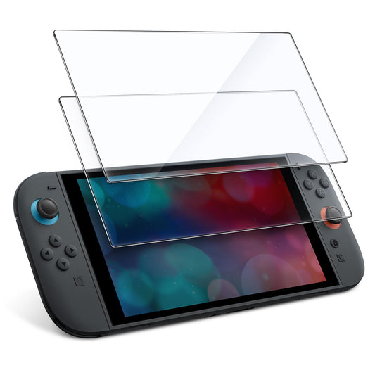 JETech Screen Protector for Nintendo Switch 2 2025  9H Tempered Glass Film  Anti-Scratch  HD Clear  2-Pack