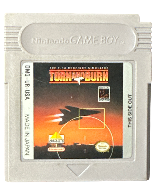 Turn And Burn The F-14 Dogfight Simulator - GameBoy
