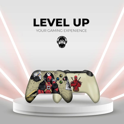 Z Deadpool Headshot Custom Wireless Xbox Controller – Compatible with Xbox One & Series X/S