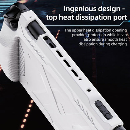 FIWWAT Nintendo Switch 2 Protective Case - 360° Protection, Anti-Scratch, Ergonomic Grip, White for Nintendo Switch 2 (2025)