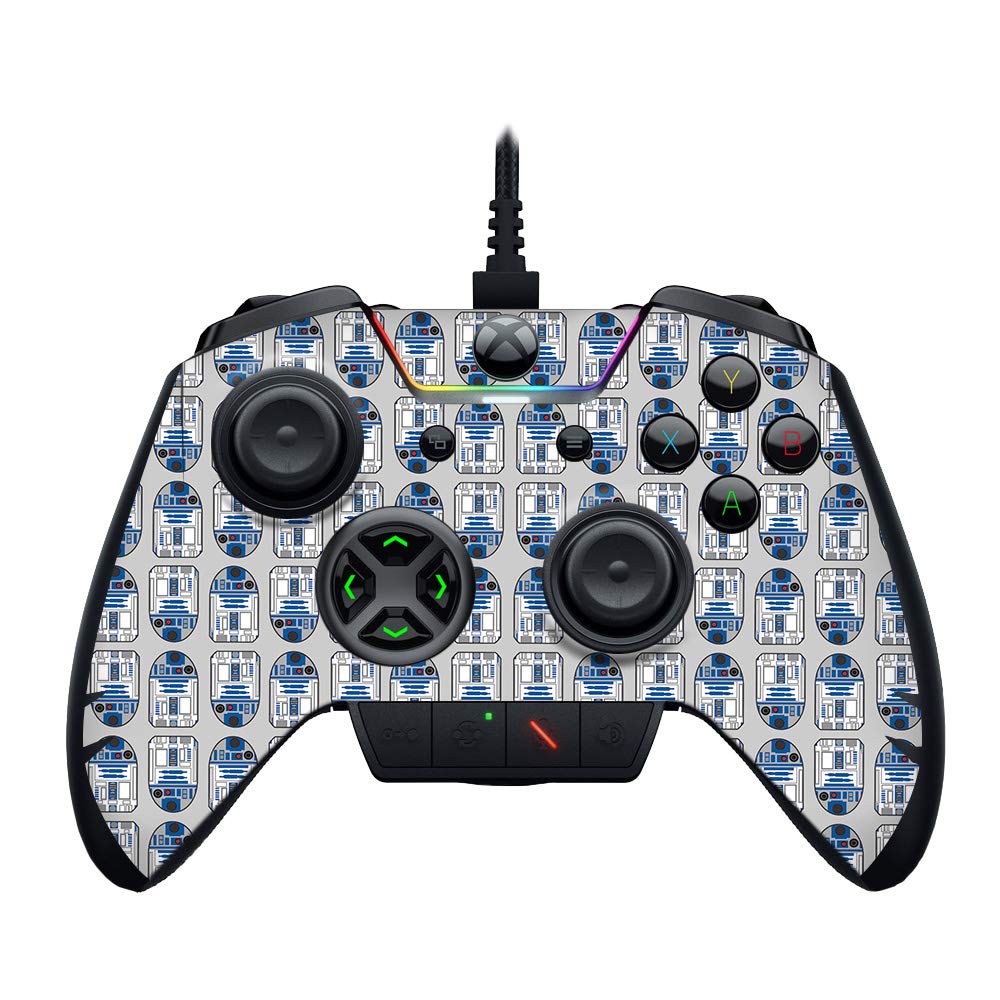 MIGHTY SKINS Razer Wolverine Ultimate Skin - Durable Vinyl Decal Wrap, Galaxy Bots Design, Easy to Apply, Made in the USA