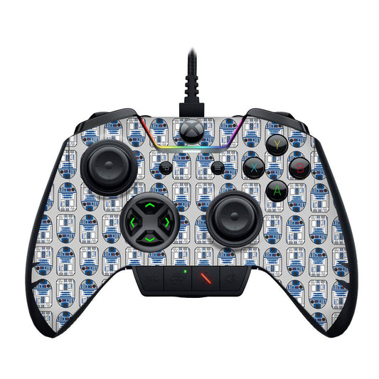 MIGHTY SKINS Razer Wolverine Ultimate Skin - Durable Vinyl Decal Wrap, Galaxy Bots Design, Easy to Apply, Made in the USA