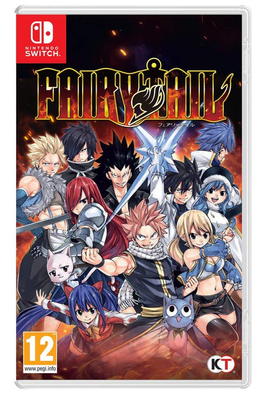 KT Fairy Tail Nintendo Switch Game - Model 5060327535710