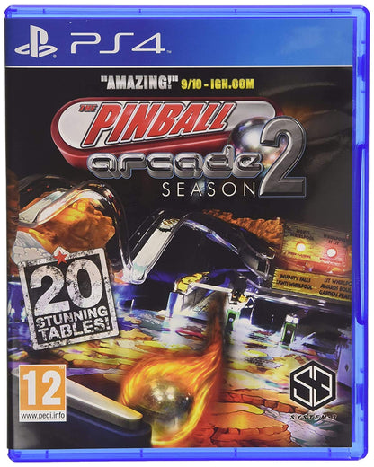 Nioxin Pinball Arcade Season 2 (PS4) - UK Import, Model 029909a