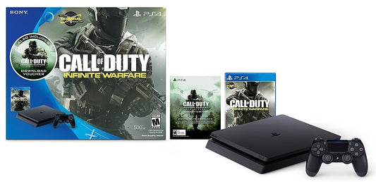 PlayStation 4 Slim 500GB Console - Call of Duty: Infinite Warfare Bundle [Discontinued] (refurbished)