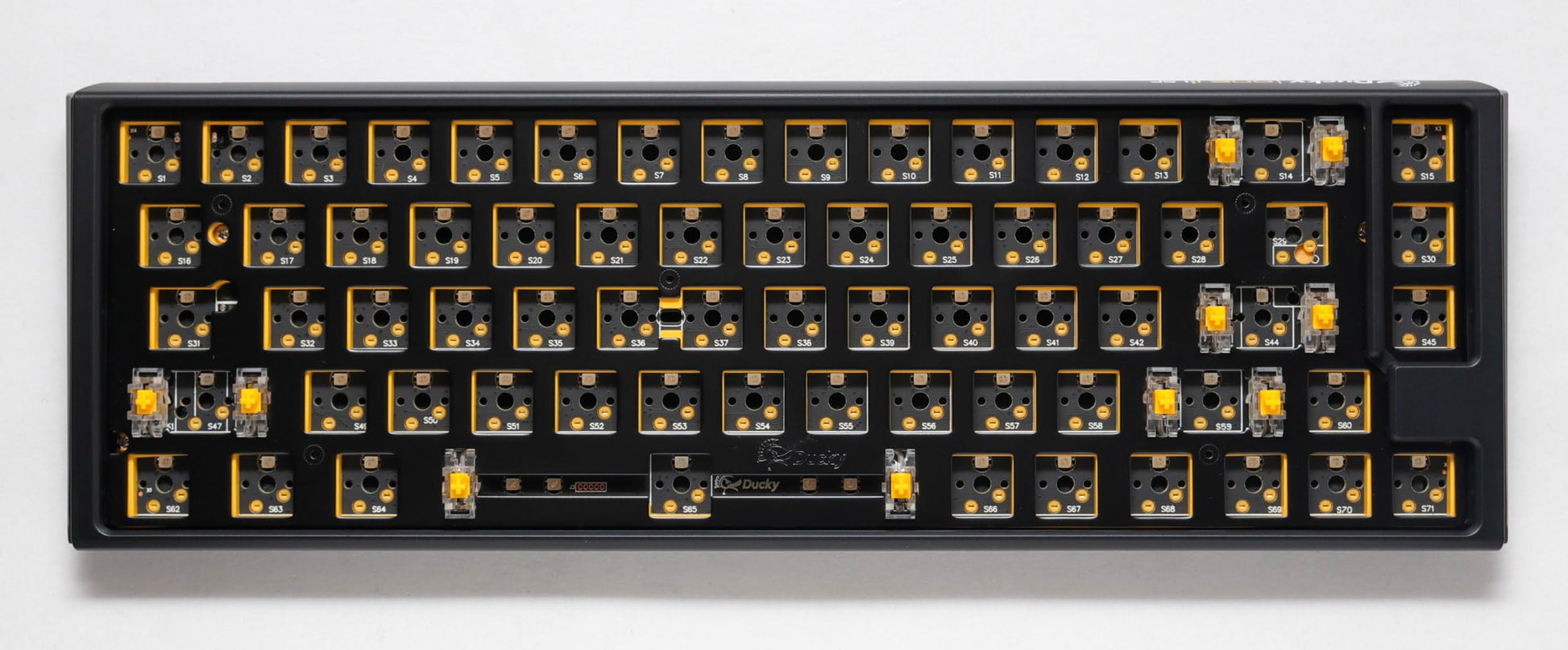Ducky One 3 SF Black Barebones 65% Hotswap RGB Mechanical Keyboard