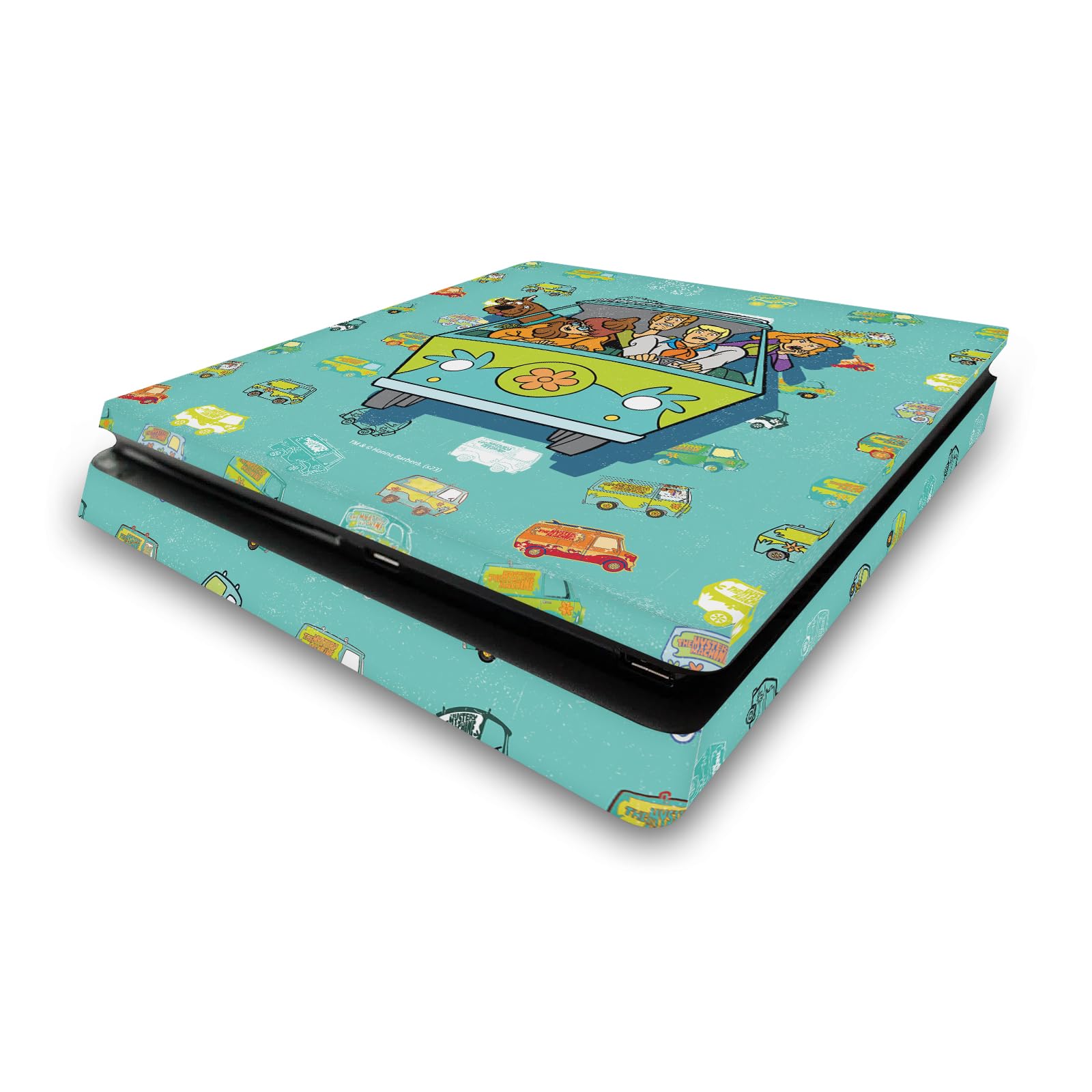 Head Case Designs Officially Licensed Scooby-Doo Mystery Inc. Graphics Vinyl Sticker Gaming Skin Decal Cover Compatible With Sony PlayStation 4 PS4 Slim Console