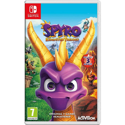 NSW NSW SPYRO REIGNITED TRILOGY Video Game - English Version (Asia) - Model B07XFQ451S
