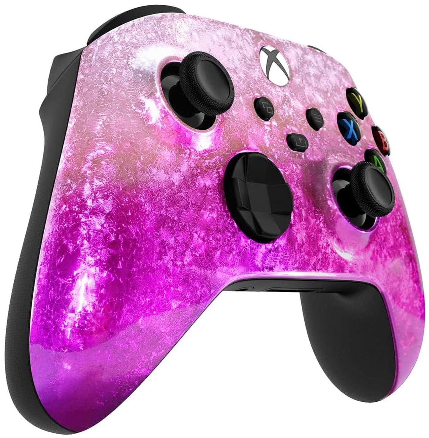 Custom Controllerzz Wireless Xbox Controller - Soft Touch Feel, X/S Icy Pink for Xbox Series X/S & One